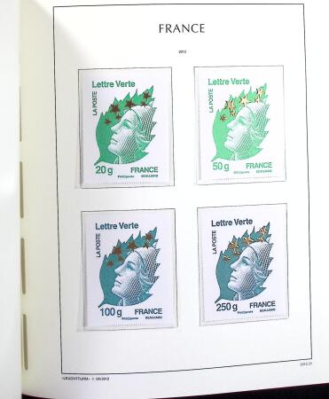 1849-2014 Collection de timbres de France (obl. avant