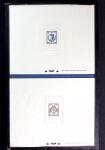 Lot de 37 épreuves de luxe sur les blasons de France,