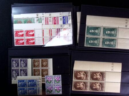 Lot de coins datés neuf, entre 1935/1950 avec de