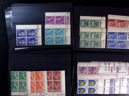 Lot de coins datés neuf, entre 1935/1950 avec de