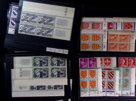 Lot de coins datés neuf, entre 1935/1950 avec de
