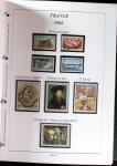 1960-2005 Collection en 4 classeurs neufs, montée sur
