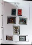1960-2005 Collection en 4 classeurs neufs, montée sur