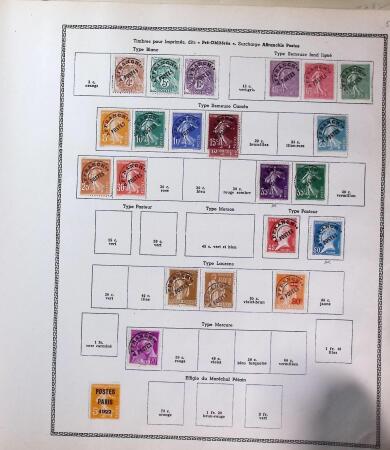 1855-1995, Lot with two collections of France up to the 1970s, plus