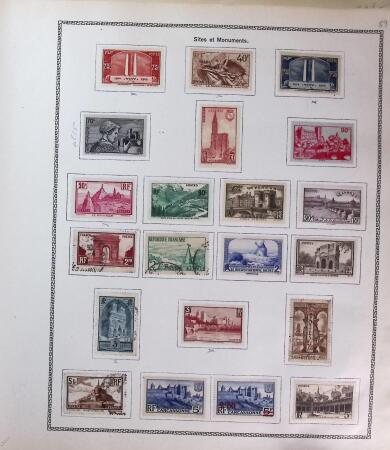 1855-1995, Lot with two collections of France up to the 1970s, plus
