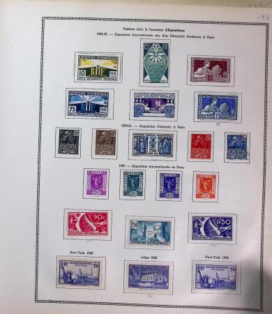 1855-1995, Lot with two collections of France up to the 1970s, plus