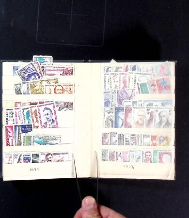 1855-1995, Lot with two collections of France up to the 1970s, plus
