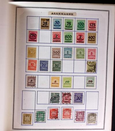 1855-1995, Lot with two collections of France up to the 1970s, plus