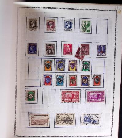 1855-1995, Lot with two collections of France up to the 1970s, plus