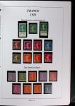 1900-1959 Collection en 2 classeurs, avec de bonnes valeur