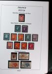1900-1959 Collection en 2 classeurs, avec de bonnes valeur