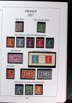1900-1959 Collection en 2 classeurs, avec de bonnes valeur