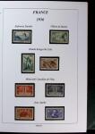 1900-1959 Collection en 2 classeurs, avec de bonnes valeur