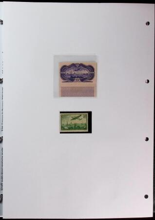 1900-1959 Collection en 2 classeurs, avec de bonnes valeur