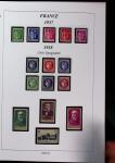 1900-1959 Collection en 2 classeurs, avec de bonnes valeur