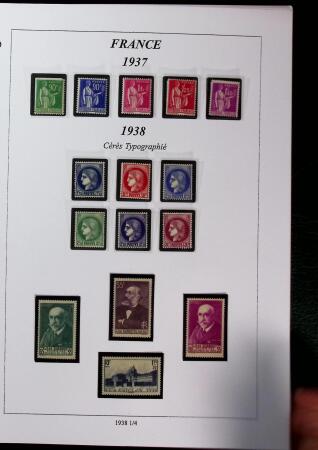 1900-1959 Collection en 2 classeurs, avec de bonnes valeur