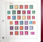 1849-1969 Collection de timbres de France en 3 albums