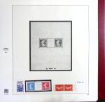 1849-1969 Collection de timbres de France en 3 albums
