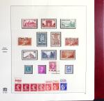 1849-1969 Collection de timbres de France en 3 albums