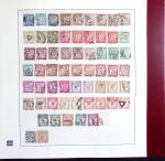 1849-1969 Collection de timbres de France en 3 albums