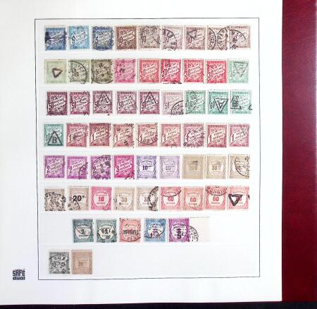 1849-1969 Collection de timbres de France en 3 albums