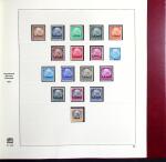 1849-1969 Collection de timbres de France en 3 albums