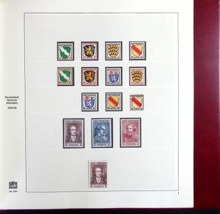 1849-1969 Collection de timbres de France en 3 albums