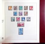1849-1969 Collection de timbres de France en 3 albums