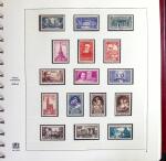 1849-1969 Collection de timbres de France en 3 albums