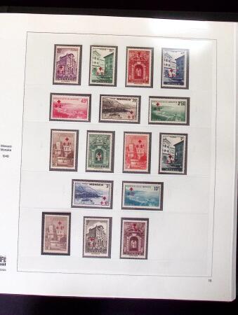 1885-2015 Collection de Monaco, surtout de neufs, à