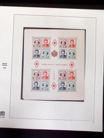 1885-2015 Collection de Monaco, surtout de neufs, à