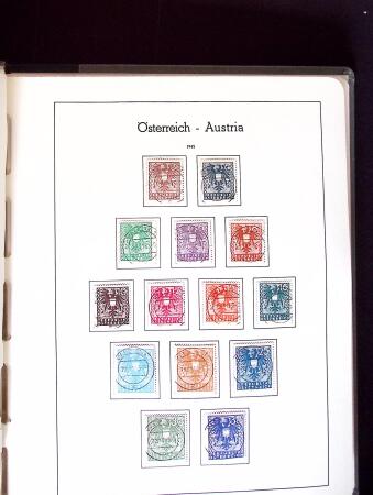 1850-2015 Mint & used stamp collection of AUSTRIA incl.