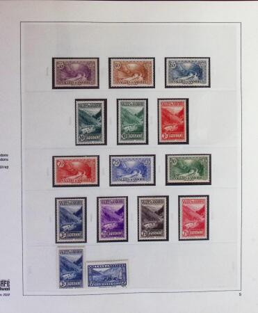 1931-2015 Collection de timbres neufs d'Andorre en