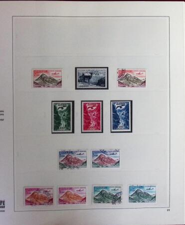 1931-2015 Collection de timbres neufs d'Andorre en