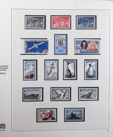 1948-2016 Collection de timbres neufs quasi complète