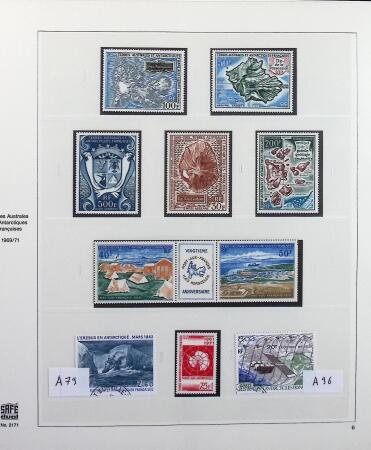 1948-2016 Collection de timbres neufs quasi complète