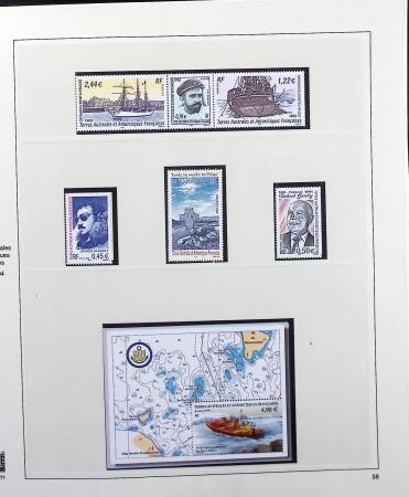 1948-2016 Collection de timbres neufs quasi complète