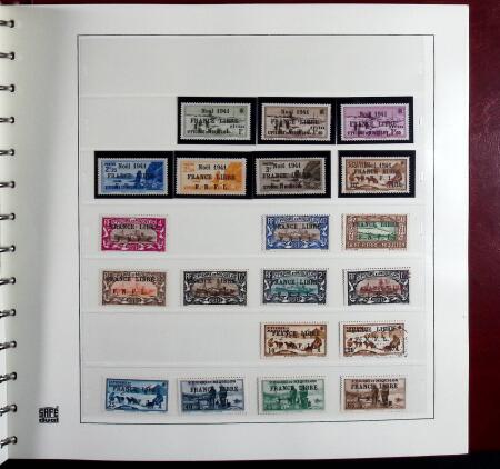 1880-2015 Collection de timbres neufs de SPM en 3 albums