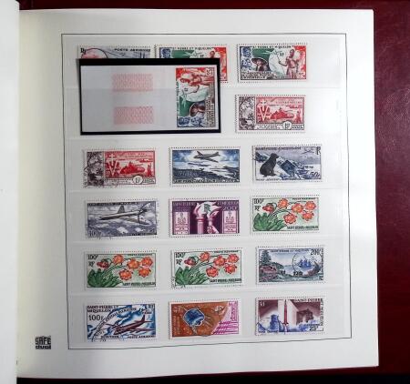 1880-2015 Collection de timbres neufs de SPM en 3 albums