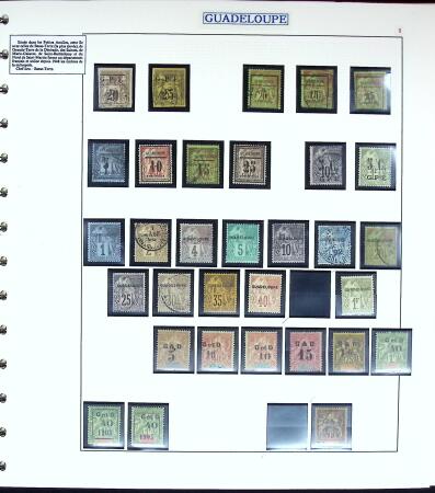 1891-1960 Belle collection des colonies Françaises