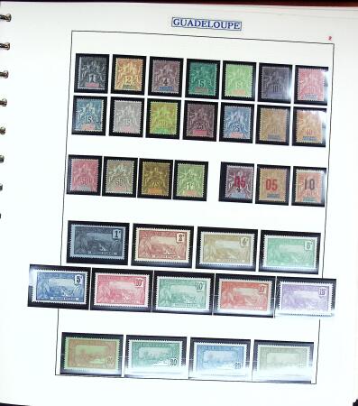 1891-1960 Belle collection des colonies Françaises