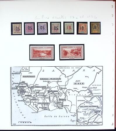1891-1960 Belle collection des colonies Françaises