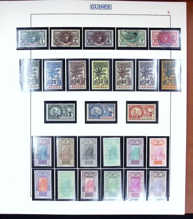 1891-1960 Belle collection des colonies Françaises