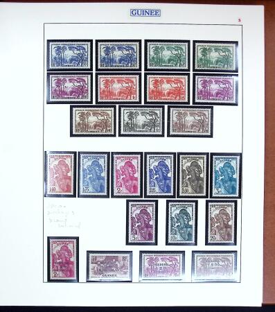 1891-1960 Belle collection des colonies Françaises