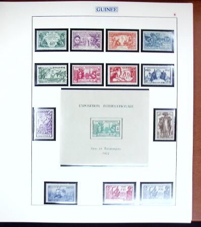 1891-1960 Belle collection des colonies Françaises