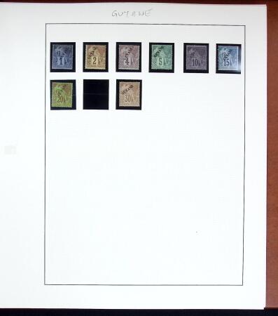 1891-1960 Belle collection des colonies Françaises