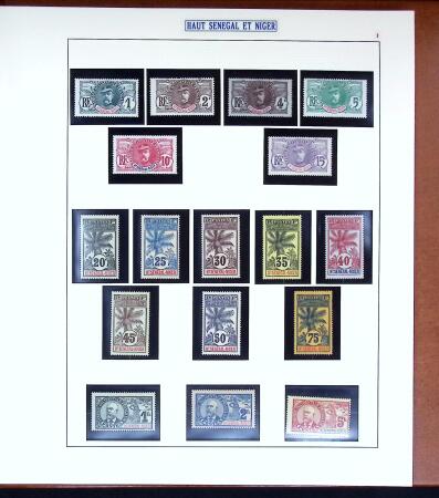 1891-1960 Belle collection des colonies Françaises