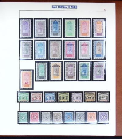1891-1960 Belle collection des colonies Françaises