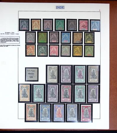 1891-1960 Belle collection des colonies Françaises