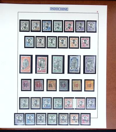 1891-1960 Belle collection des colonies Françaises